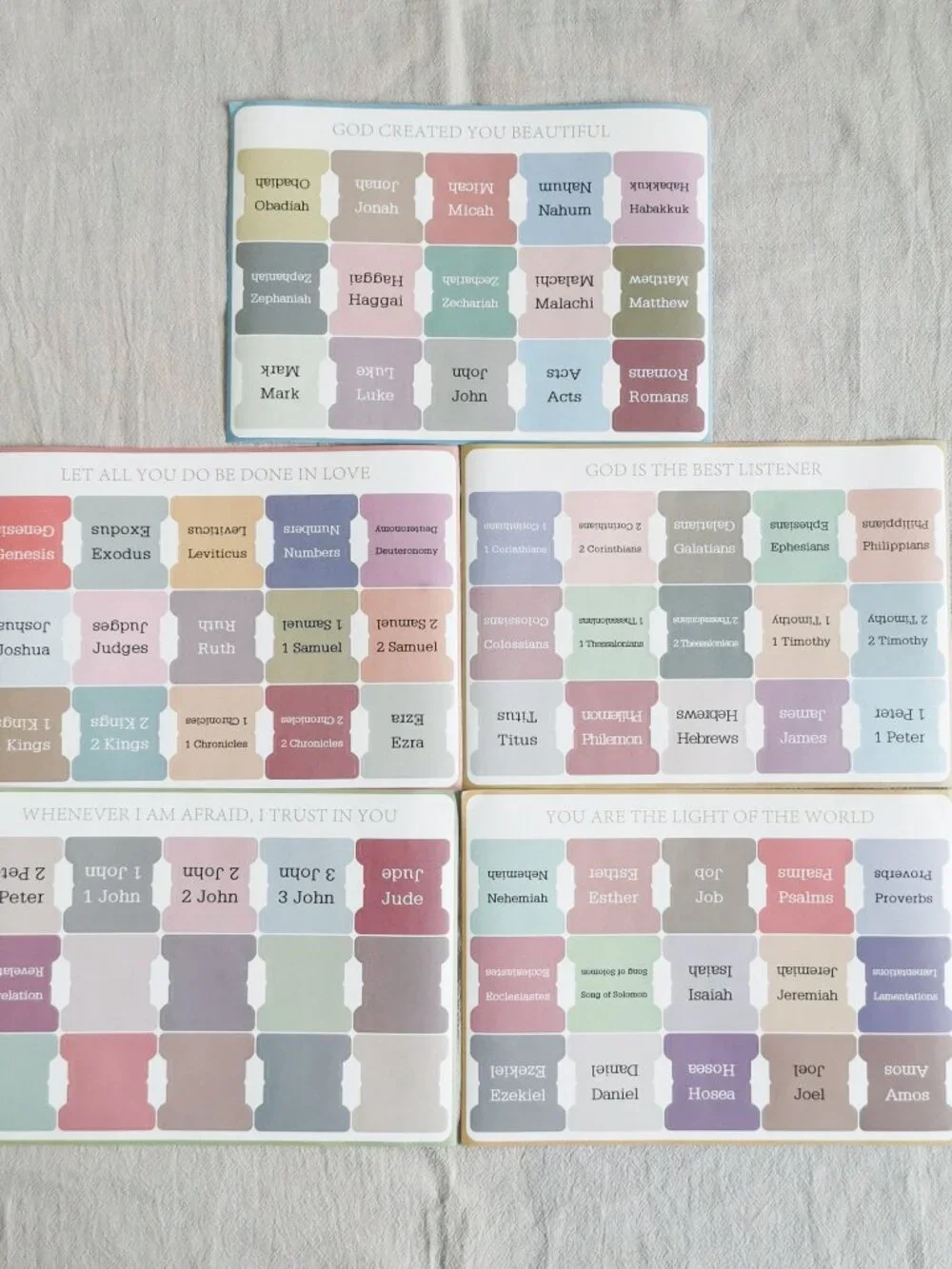 Bible Tab Stickers 75 Aesthetic Peel Stick Index Tabs
